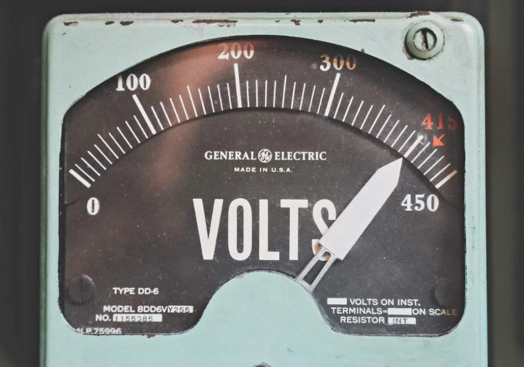 Old volt meter