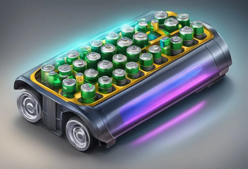 Lots of batteries on wheels 