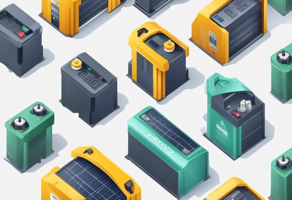 EV battery in group