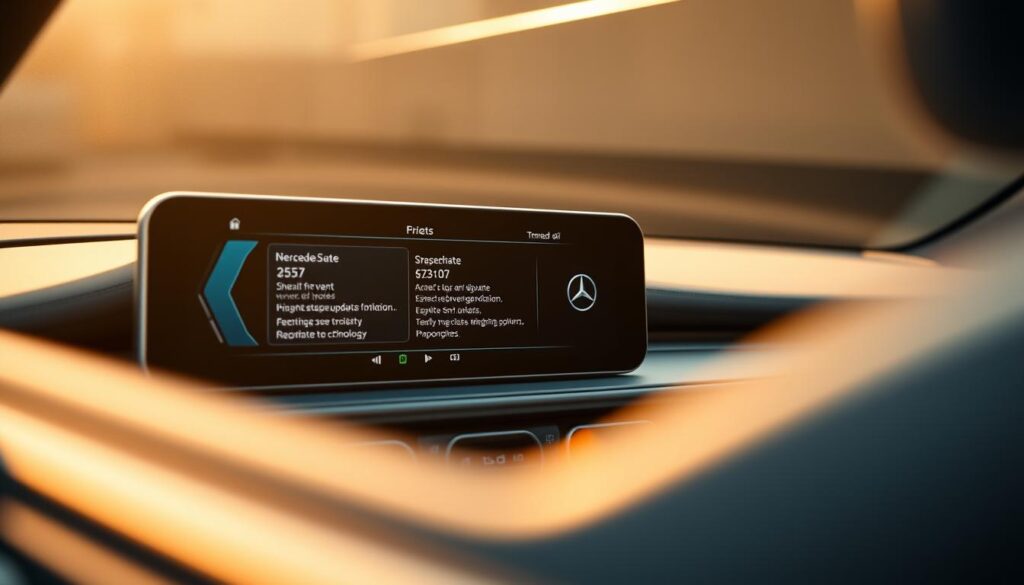 Mercedes EQE over-the-air update system Mercedes EQE over-the-air update system