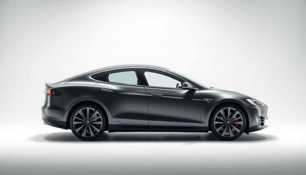 A detailed, data-driven graph depicting the short-term depreciation of a Tesla Model S. Set against a clean, minimalist background, the graph features a sharp downward slope, visually conveying the rapid loss in value for this luxury electric vehicle during the first three years of ownership. The graph is rendered in a muted color palette, with shades of gray, blue, and green, creating a sense of technical precision. The lines are crisp and the data points are clearly marked, inviting the viewer to analyze the information. Soft, directional lighting from the upper left casts subtle shadows, adding depth and dimension to the visualization. The overall mood is one of objective analysis, highlighting the financial implications of owning a Tesla Model S in the short term. A detailed, data-driven graph depicting the short-term depreciation of a Tesla Model S. Set against a clean, minimalist background, the graph features a sharp downward slope, visually conveying the rapid loss in value for this luxury electric vehicle during the first three years of ownership. The graph is rendered in a muted color palette, with shades of gray, blue, and green, creating a sense of technical precision. The lines are crisp and the data points are clearly marked, inviting the viewer to analyze the information. Soft, directional lighting from the upper left casts subtle shadows, adding depth and dimension to the visualization. The overall mood is one of objective analysis, highlighting the financial implications of owning a Tesla Model S in the short term.